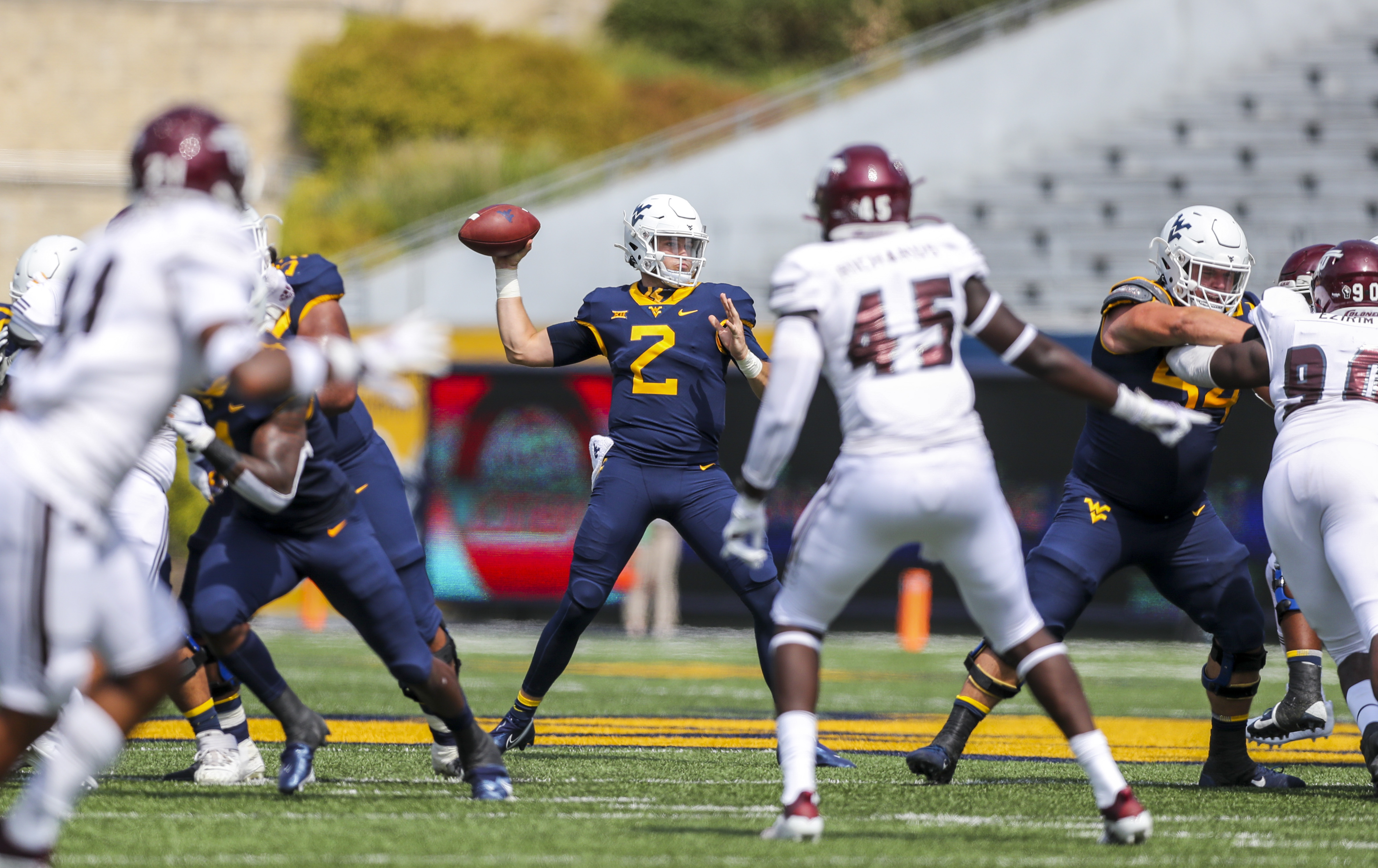 Pro Football Focus Puts West Virginia University Quarterback Jarret ...