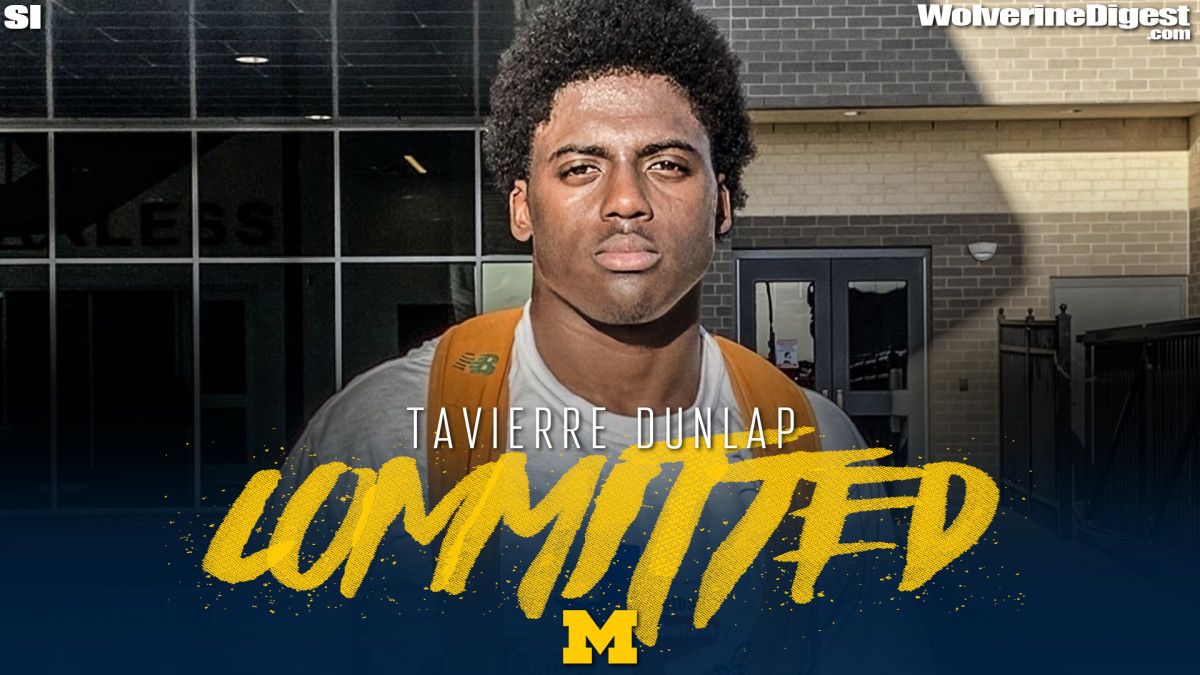 Tavierre Dunlap Becomes First Michigan RB Commit In 2021 - Sports ...