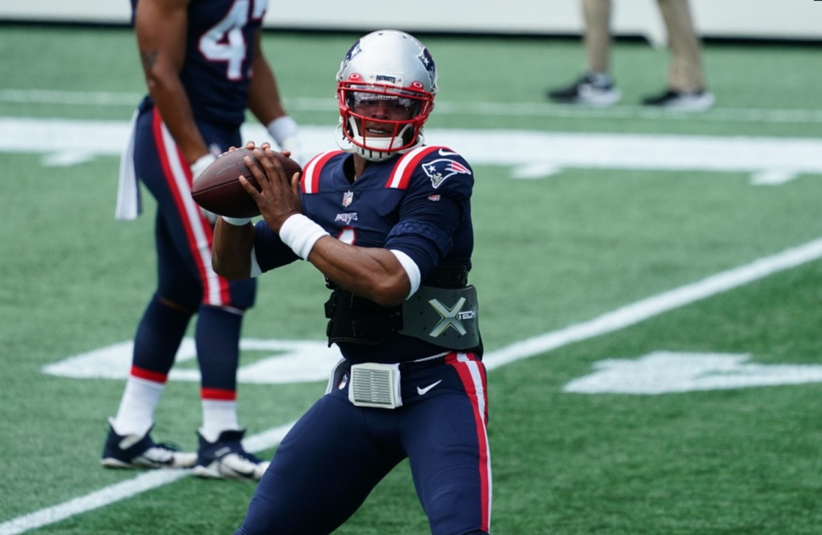 WATCH: Cam Newton scores first touchdown in Patriots uniform