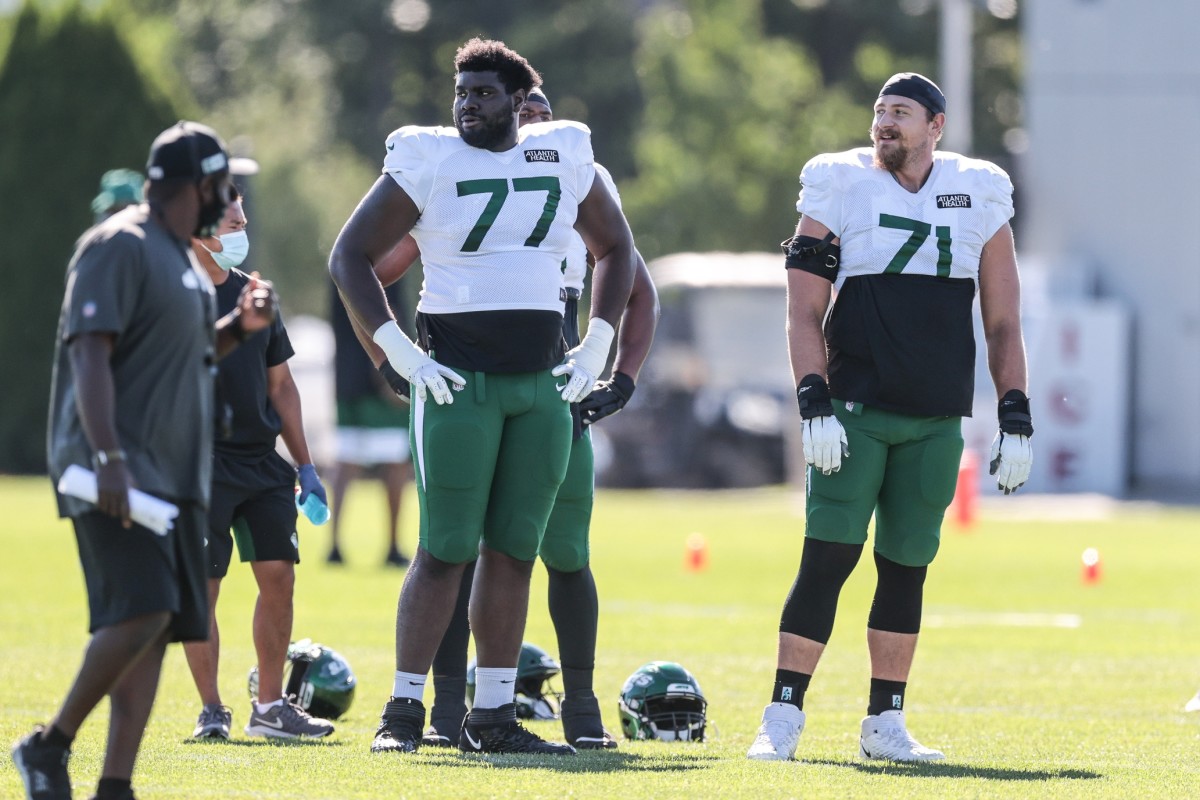 Jets Rookie T Mekhi Becton Acts Like He's Been Here Before