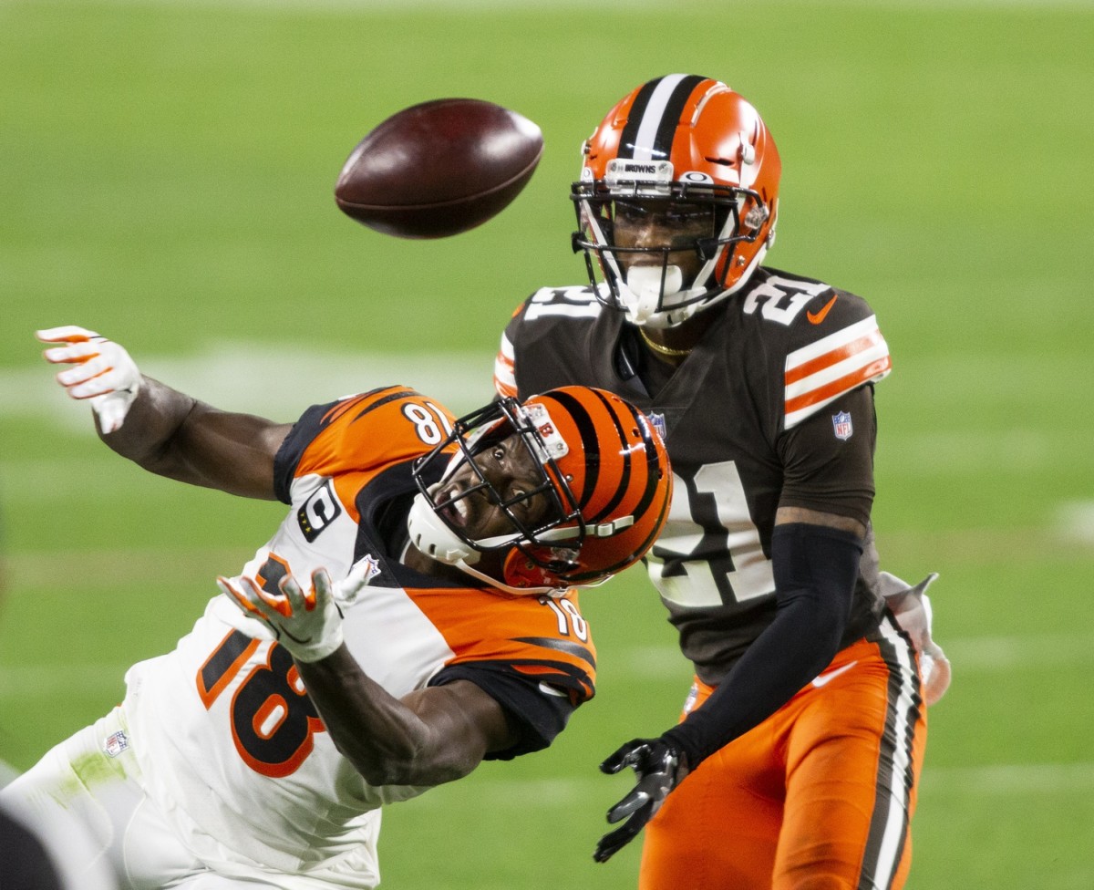 Browns CB Denzel Ward still in concussion protocol but will participate  Wednesday on a limited basis for Bengals game 