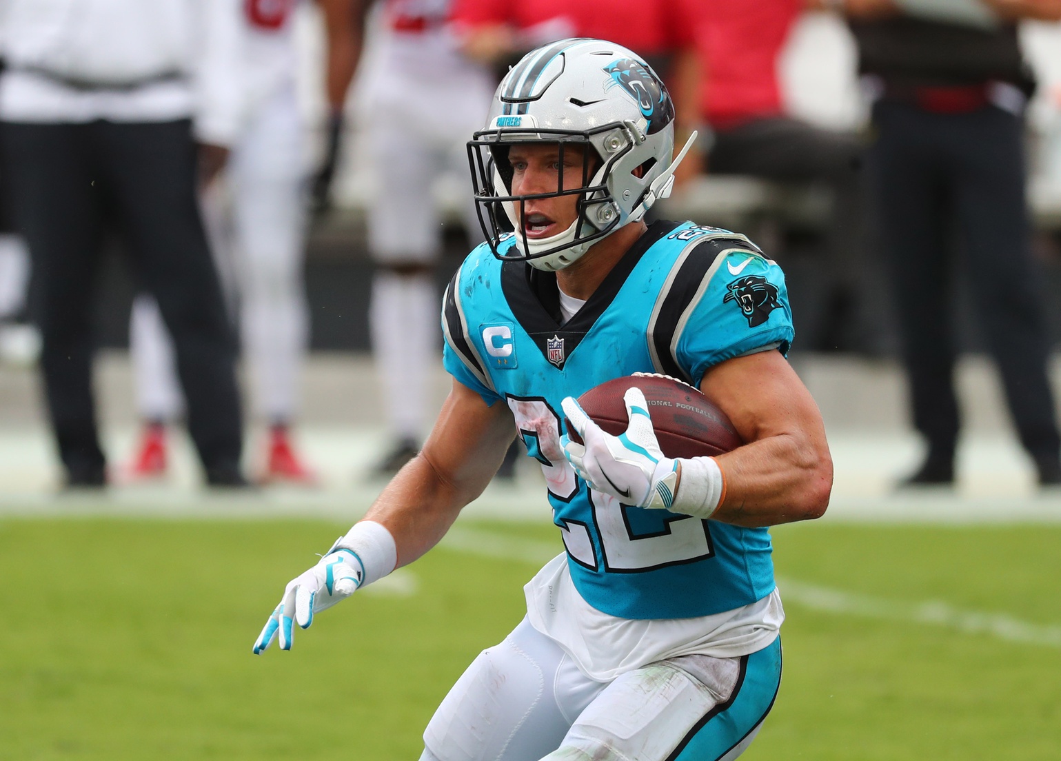 Is Christian McCaffrey Hinting at a Jersey Number Change? - Sports  Illustrated Carolina Panthers News, Analysis and More