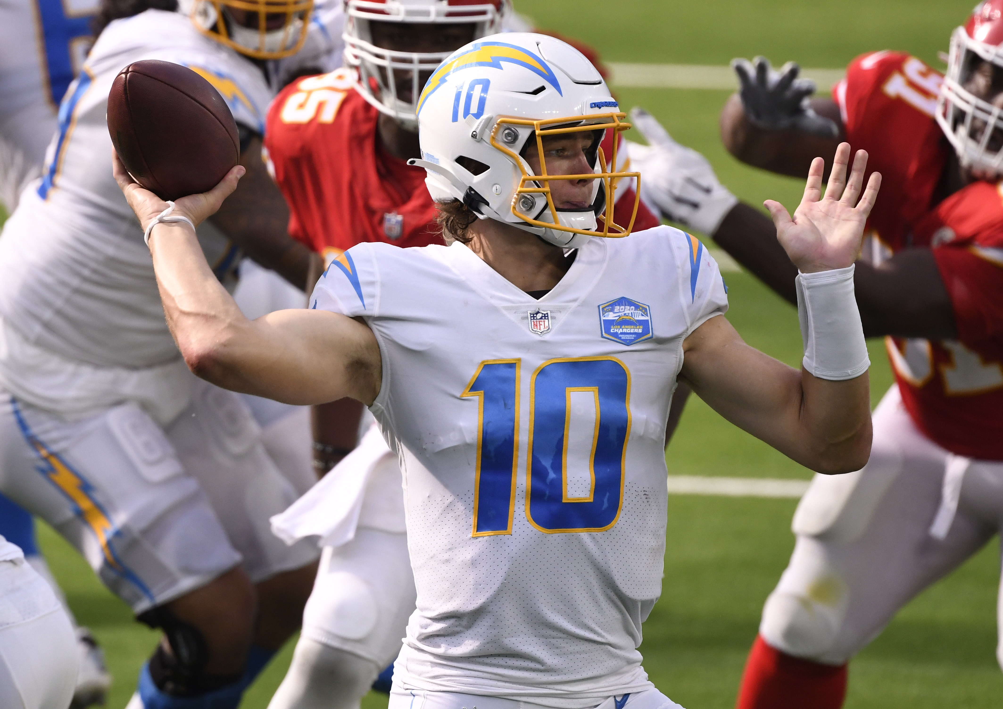 Chargers Rookie QB Justin Herbert Impresses In Loss To Chiefs - Sports ...