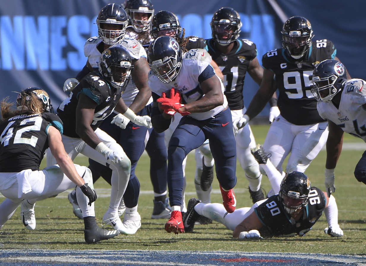 Jaguars defensive game plan, as usual, centers on stopping Derrick Henry