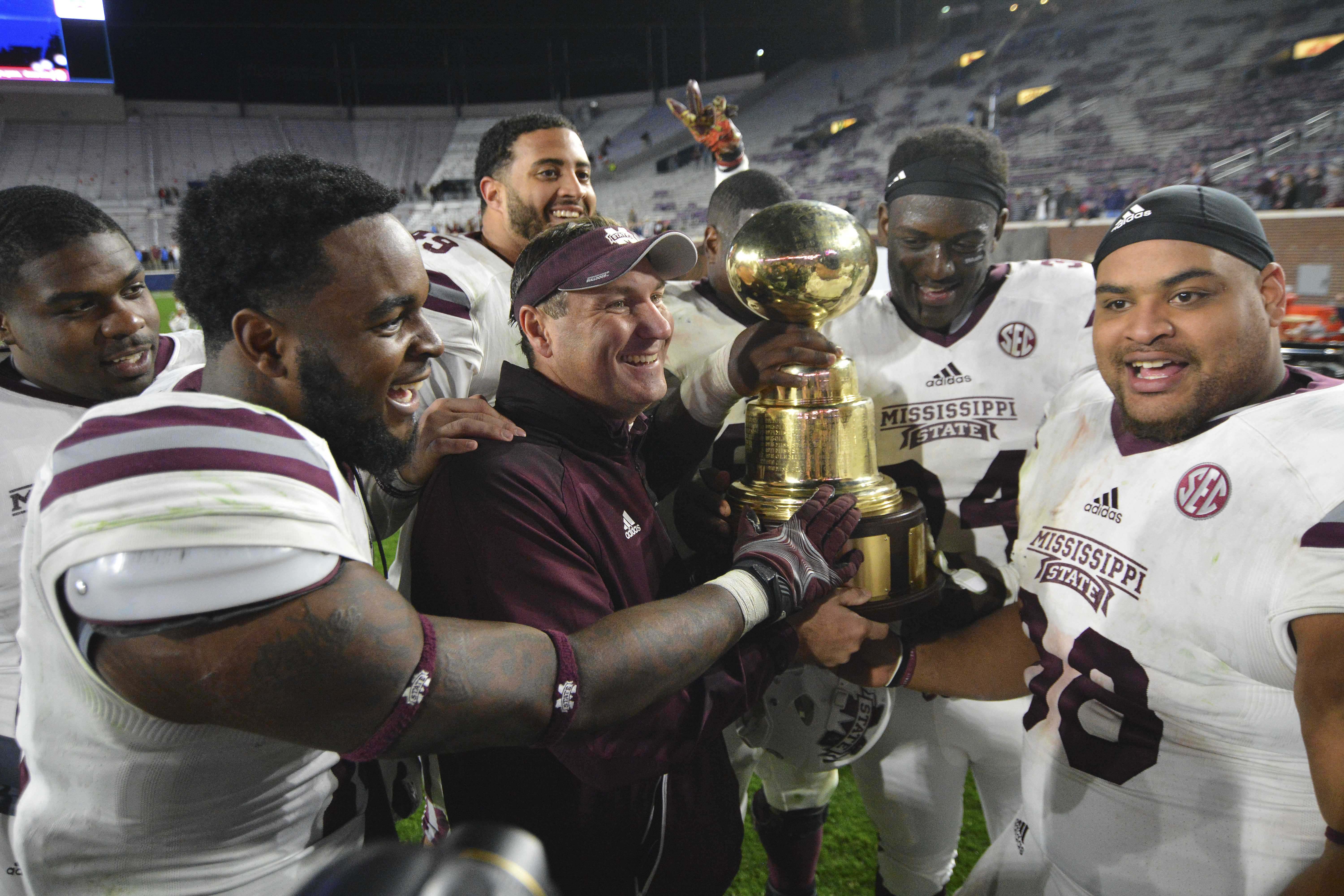 Could former Mississippi State coach Dan Mullen be part of ESPN's Egg Bowl  broadcast?