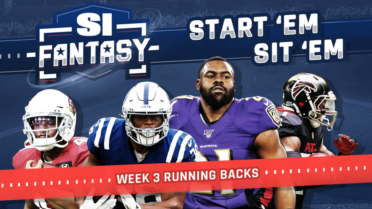 Start 'Em, Sit 'Em Running Backs Fantasy Football Week 3: David Montgomery  Superiority - Sports Illustrated