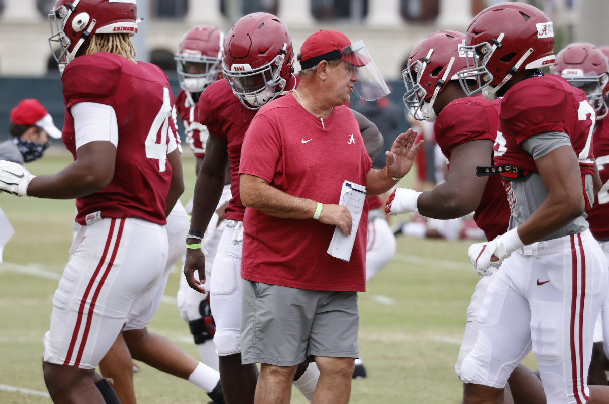 Alabama coach Sal Sunseri