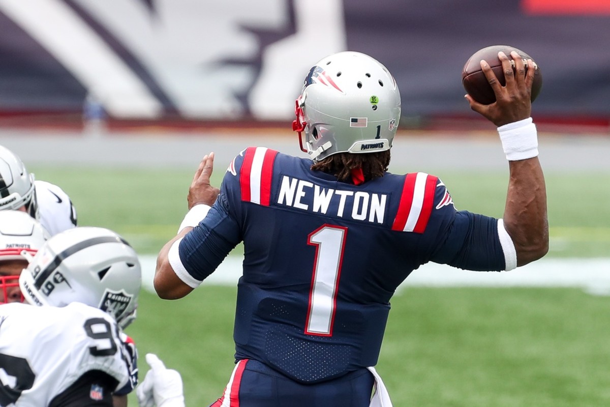 New England Patriots QB Cam Newton Moves To 2nd AllTime in QB Rushing