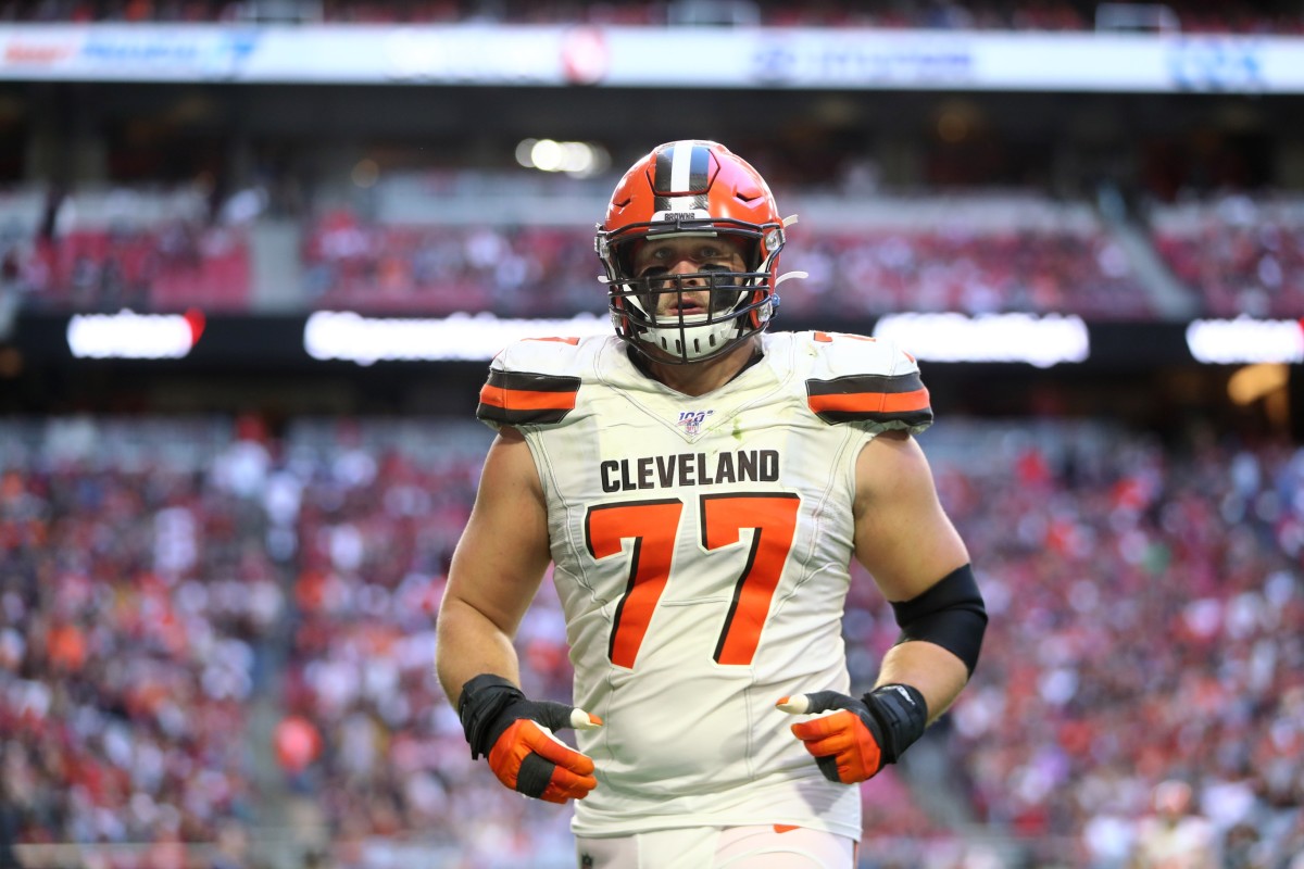 Cleveland Browns tight end Jordan Franks (87) warms up before an NFL  preseason football game against the Jacksonville Jaguars, Saturday, Aug.  14, 2021, in Jacksonville, Fla. (AP Photo/Phelan M. Ebenhack Stock Photo -  Alamy