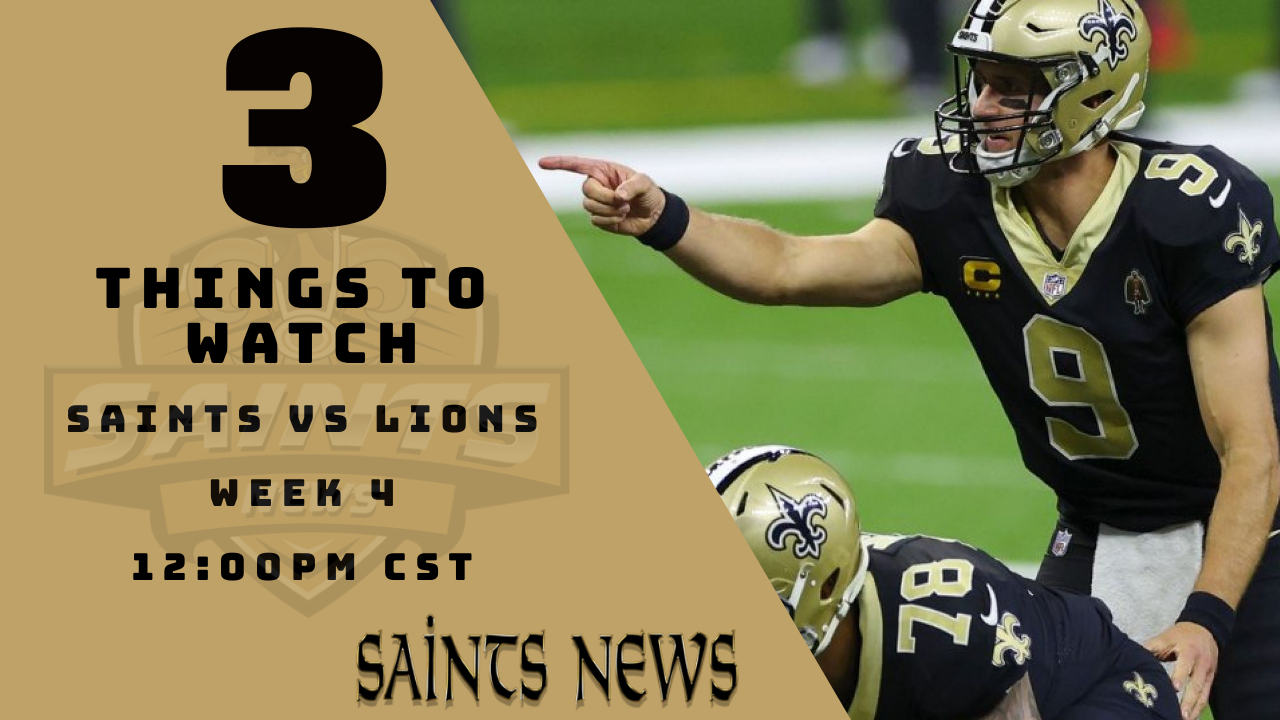 Saints vs. Lions: Game Action #2- December 4