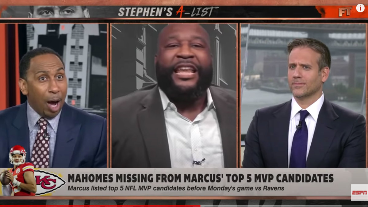 ESPN's 'First Take' debates Patrick Mahomes vs. LeBron James - Sports ...