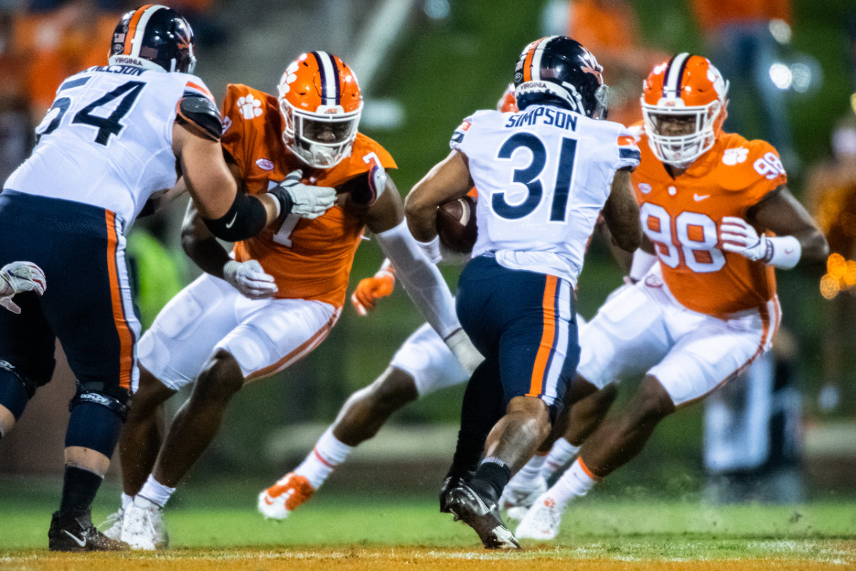 No. 1 Clemson's Stars Shine Against Virginia, But There Are Issues to ...