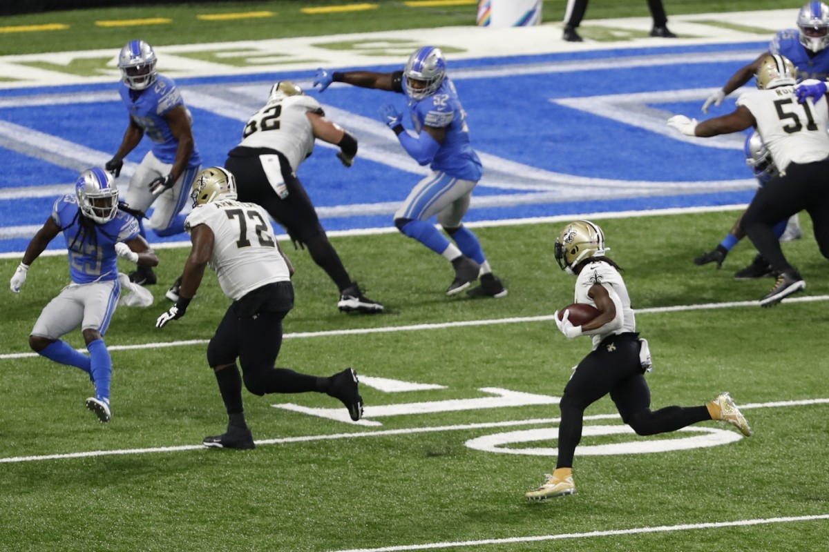 Saints vs. Lions: Game Action #2- December 4