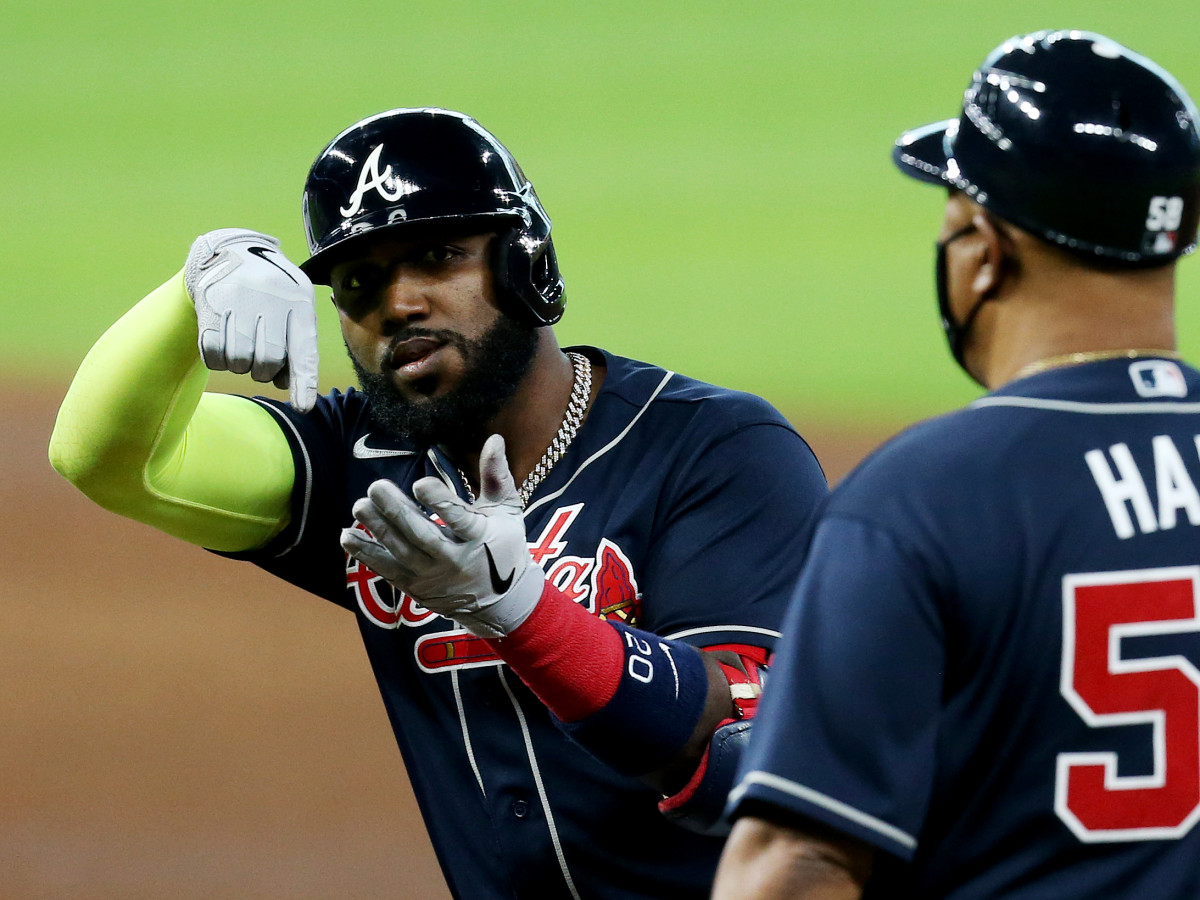 Atlanta Braves on X: With Marcell Ozuna hitting his 25th (and 26th) homers  tonight, this is the FIRST time in franchise history the Braves have had  five players with at least 25