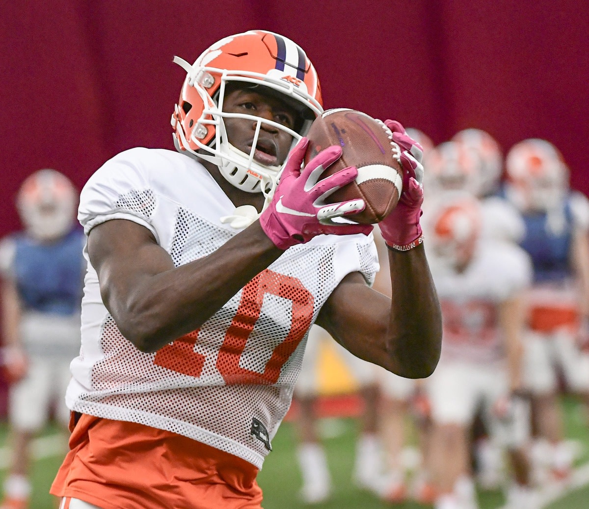 Clemson WR Joseph Ngata's Time is Coming - Sports Illustrated Clemson ...