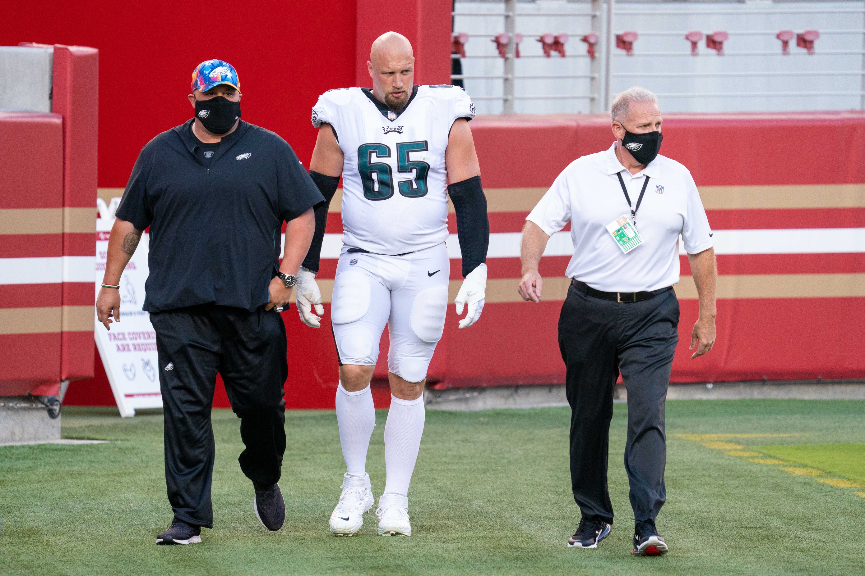 Lane Johnson Could be Shut down for Game or Two to Rest Ankle - Sports  Illustrated Philadelphia Eagles News, Analysis and More