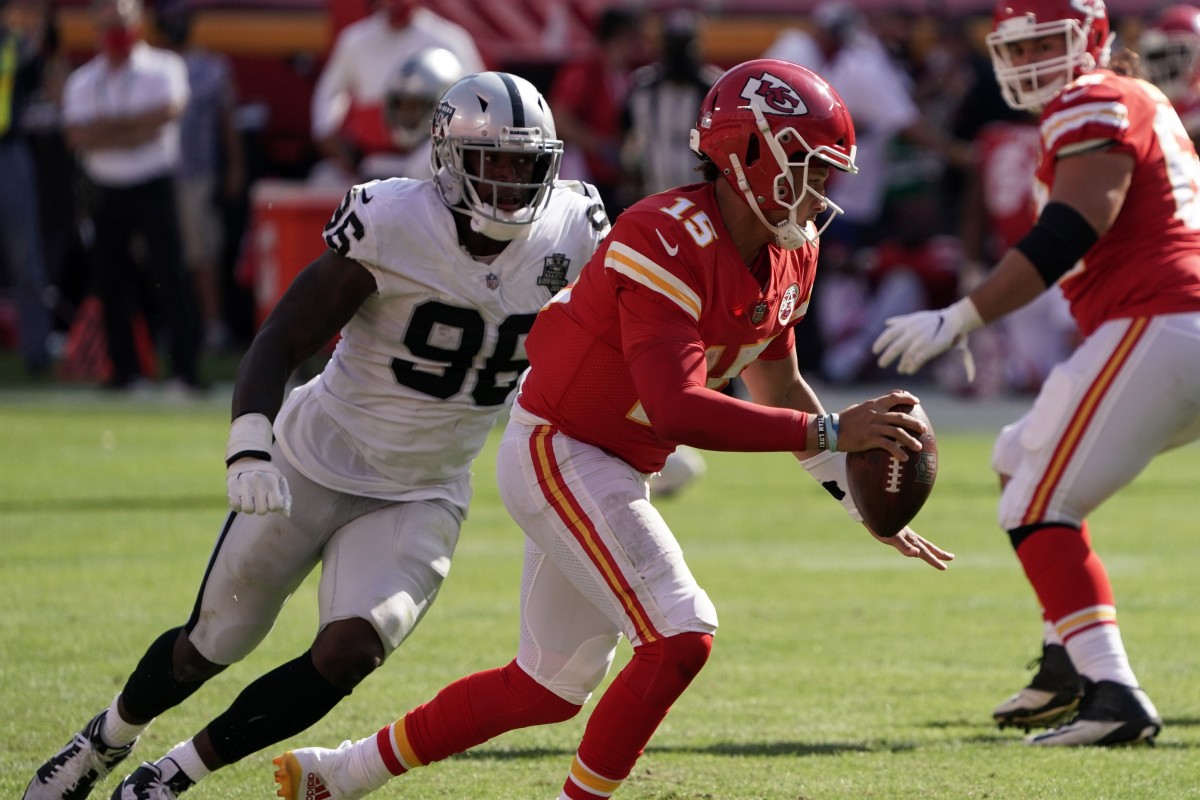 Kansas City Chiefs rout the Las Vegas Raiders - Sports Illustrated Las  Vegas Raiders News, Analysis and More