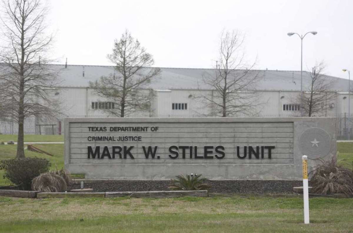 Damon West's prison home outside Beaumont, Texas and not far from where he grew up in Port Arthur.