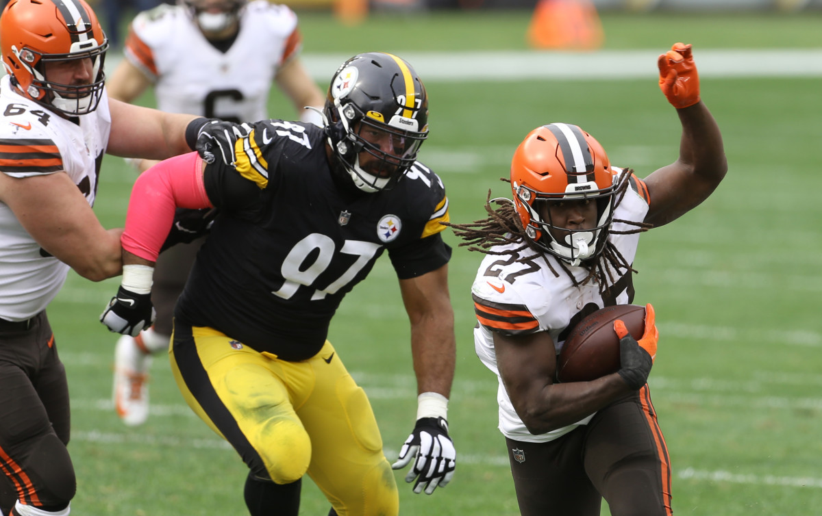 Defense dominates as Steelers defeat the Browns 38-7, improve to 5-0