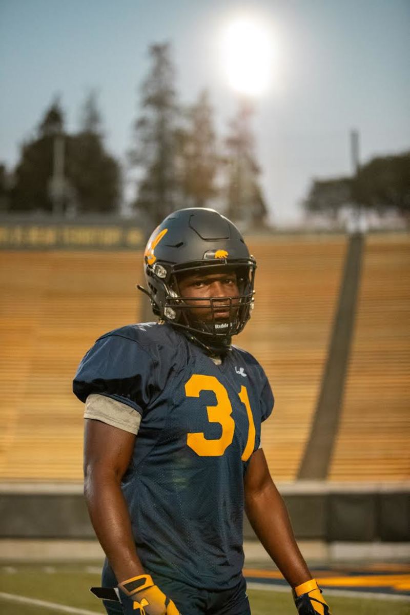 Ashton Stredick says he feels very much a part of things at Cal