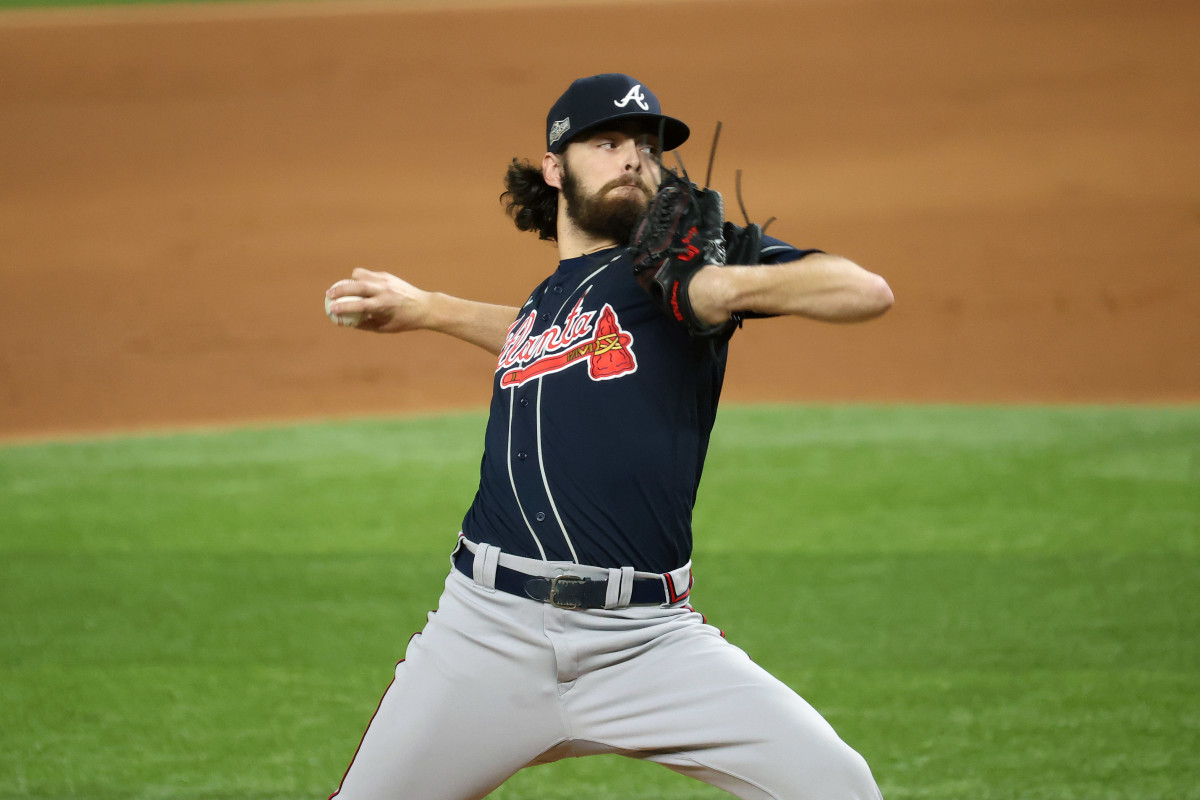 Braves starter Ian Anderson — old soul, gamer, identical twin