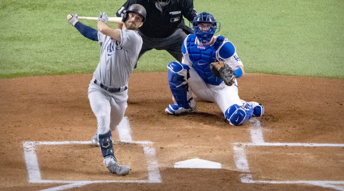 World Series Game 2: Brandon Lowe Leads Rays To Win Over Dodgers ...