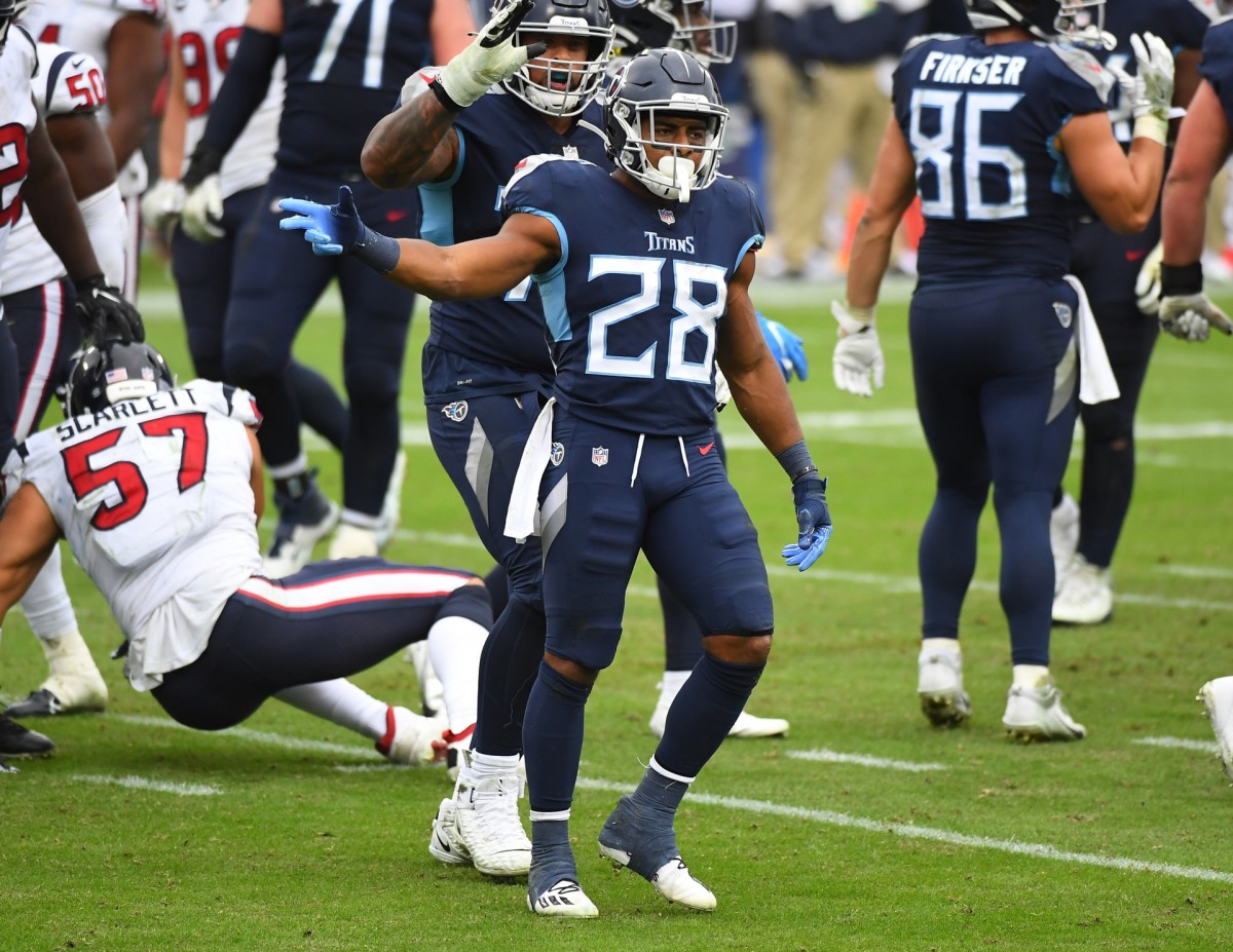 Jeremy McNichols Finally Back Titans' on Active Roster for Real - Sports  Illustrated Tennessee Titans News, Analysis and More