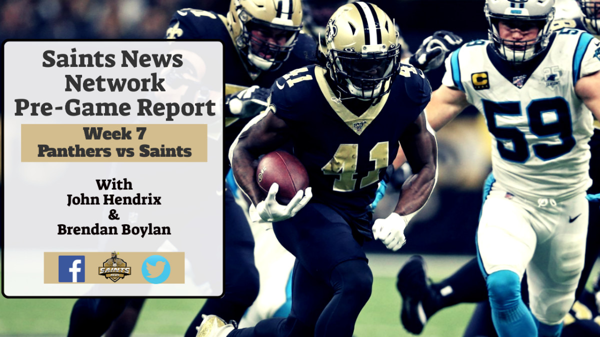 Panthers vs. Saints: Week 7 Pregame Report - Sports Illustrated New Orleans  Saints News, Analysis and More