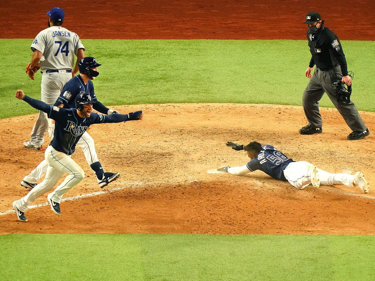 World Series: Rays Bounce Back With a Narrow Win Over the Dodgers
