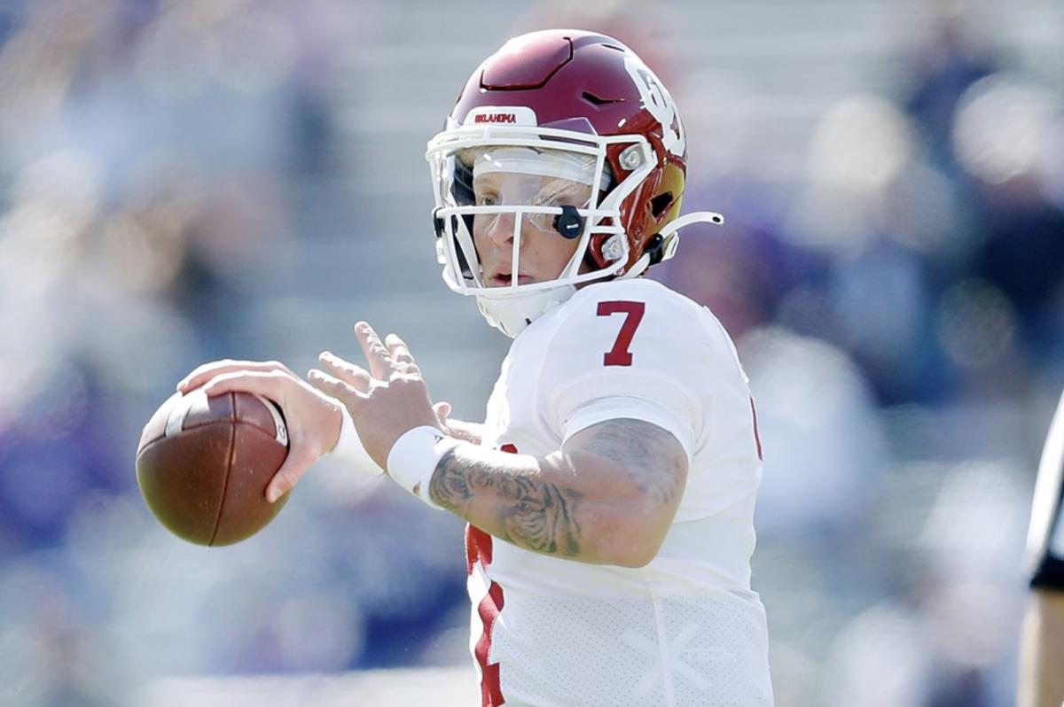 Oklahoma QB Spencer Rattler Shows Off His Unique Arm Strength With