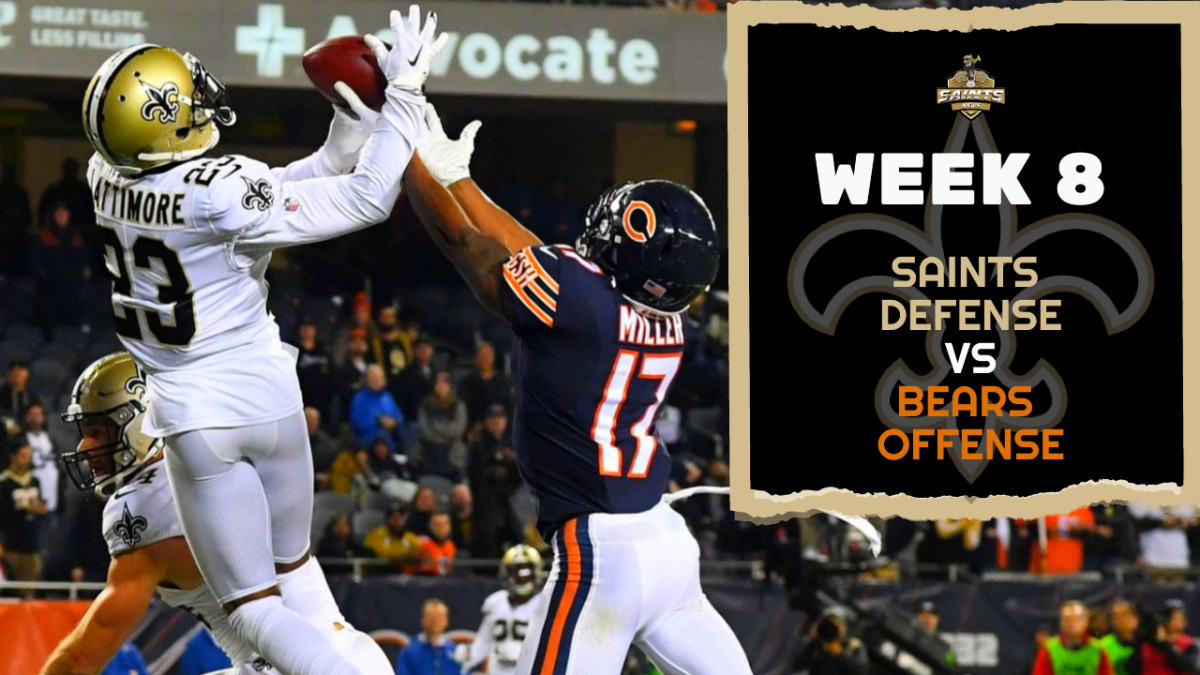 Saints vs. Bears score: New Orleans defense dominates Mitchell