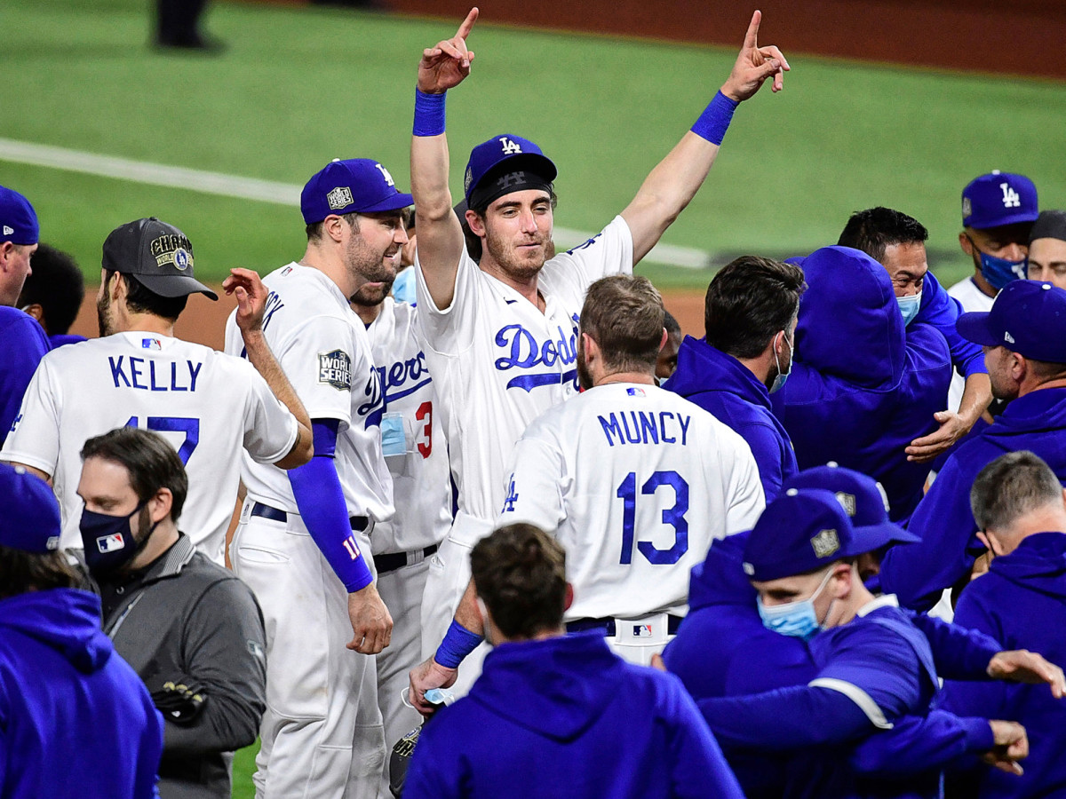 Dodgers Nation on Instagram: “2020 WORLD SERIES CHAMPS!! WE DID IT!!!  #BELIEVEINLA - #DodgersNation #dodgers #losangele…