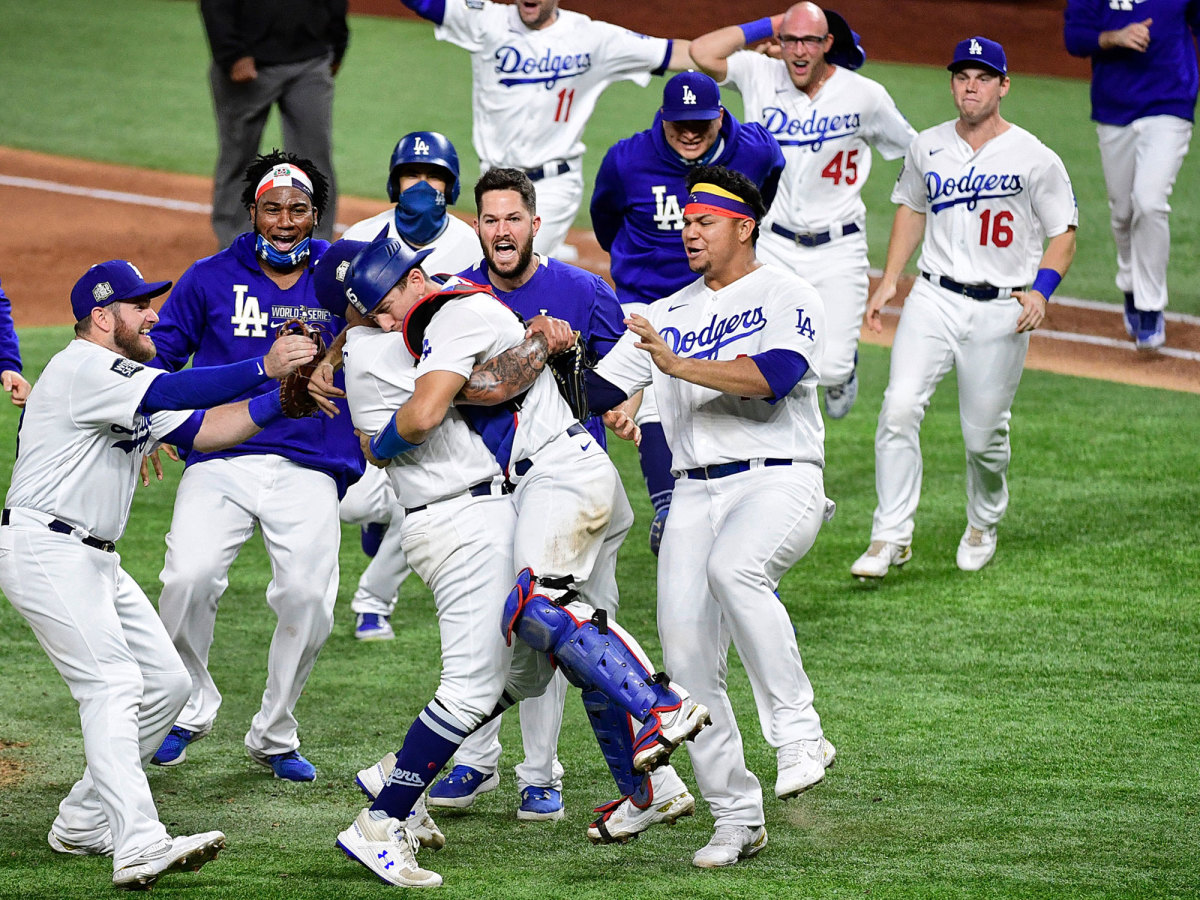 Los Angeles Dodgers win World Series