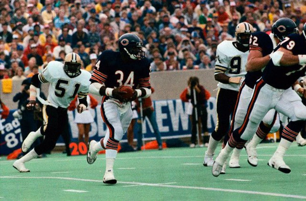 Vintage Original 1980s Chicago Bears Vs New England Patriots