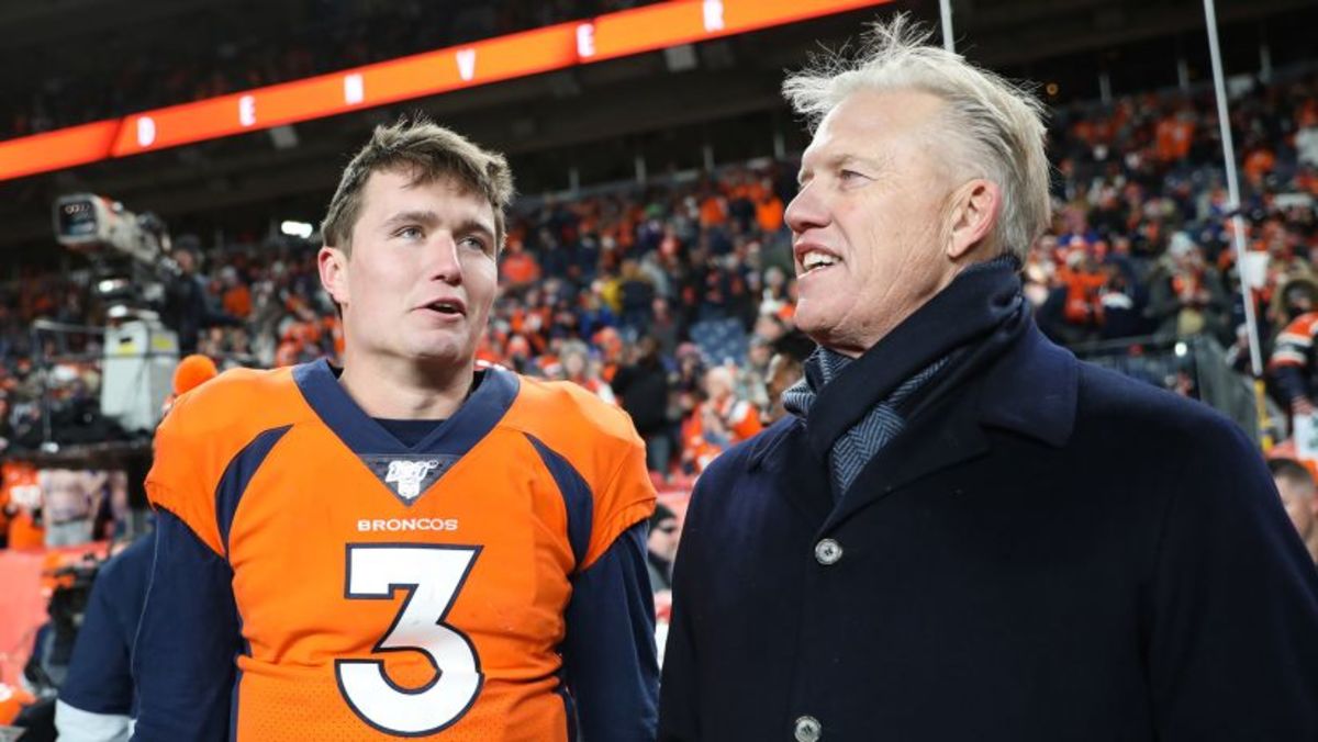 Broncos QB Drew Lock motivated by John Elway 