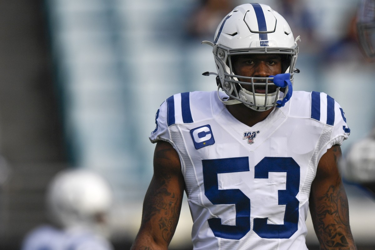 Leonard returns to Colts' practice after being activated