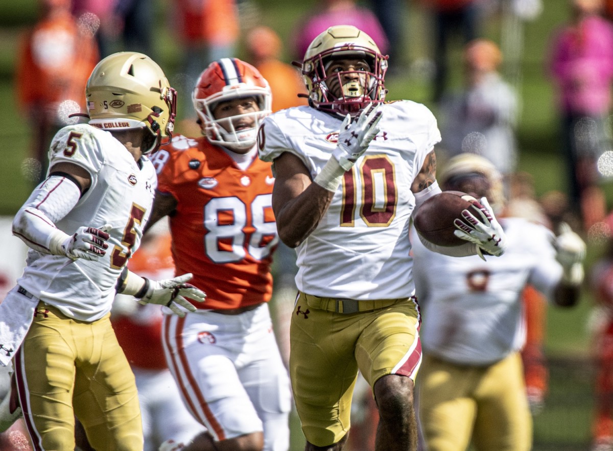 BC at the 2022 NFL Draft: Chaotic Draft Sends Eagles to NFL - Boston  College Athletics