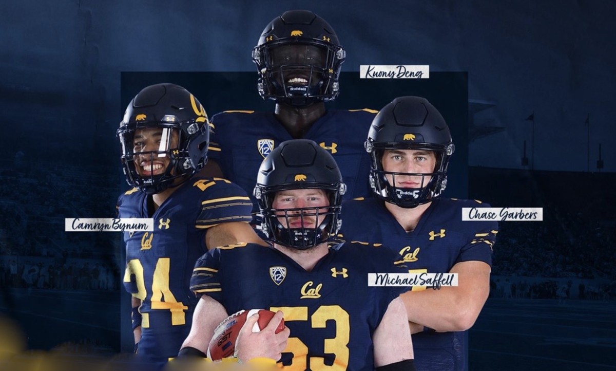 Cal's 2020 football season team captains