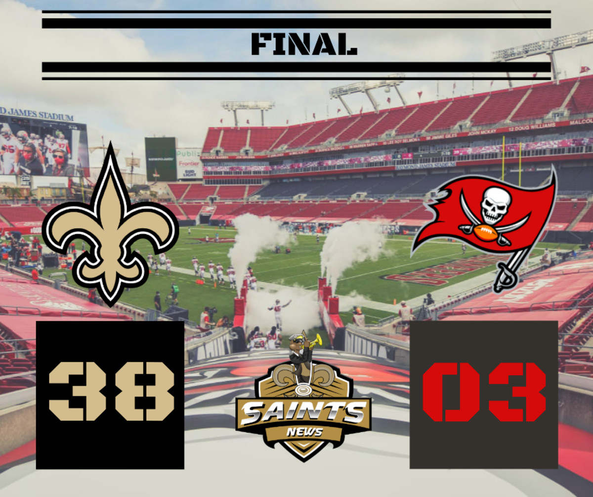 Saints vs Buccaneers Gameday Live