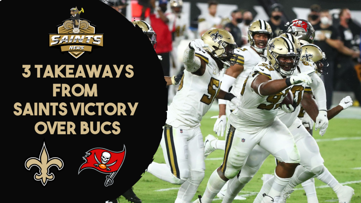 Takeaways from Buccaneers-Saints