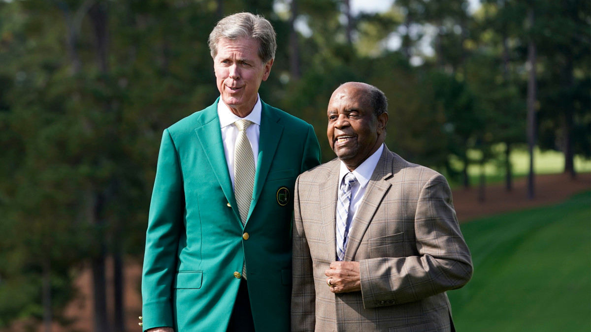 Masters legend Lee Elder honored with honorary tee shot ...