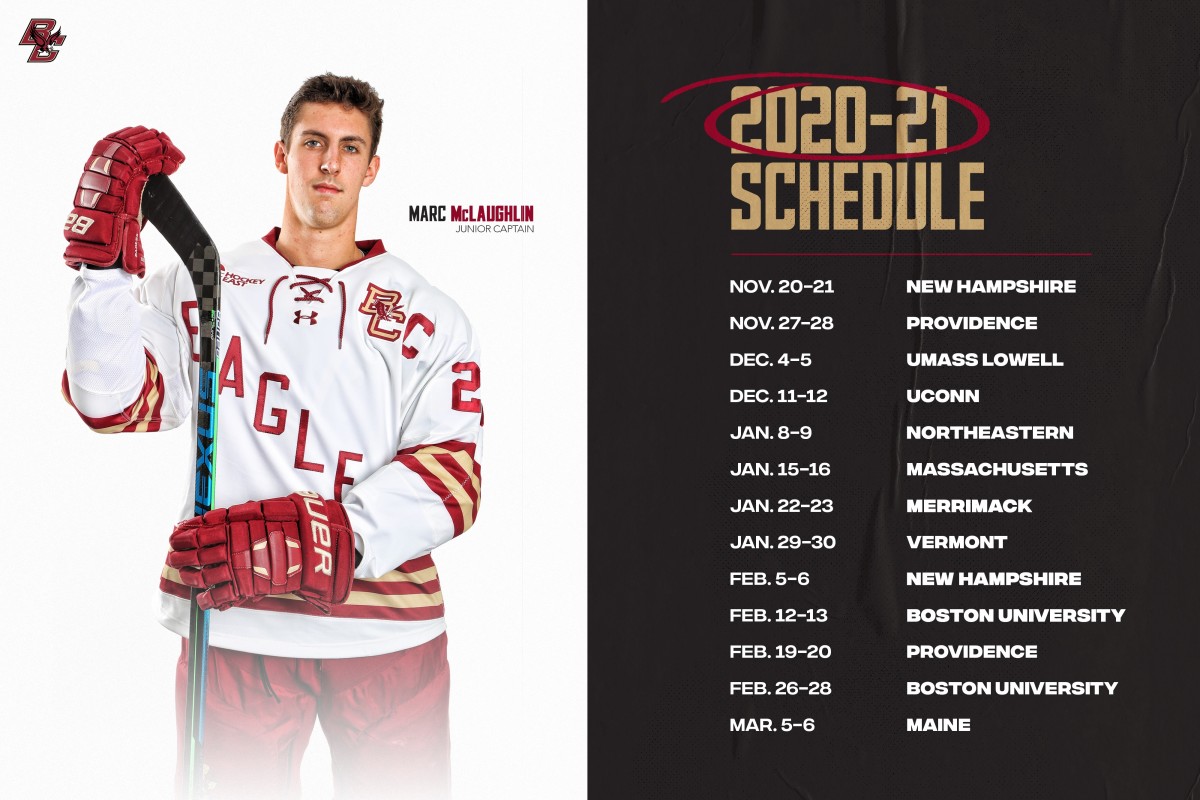 Boston College Men's Hockey Schedule Released - Sports Illustrated