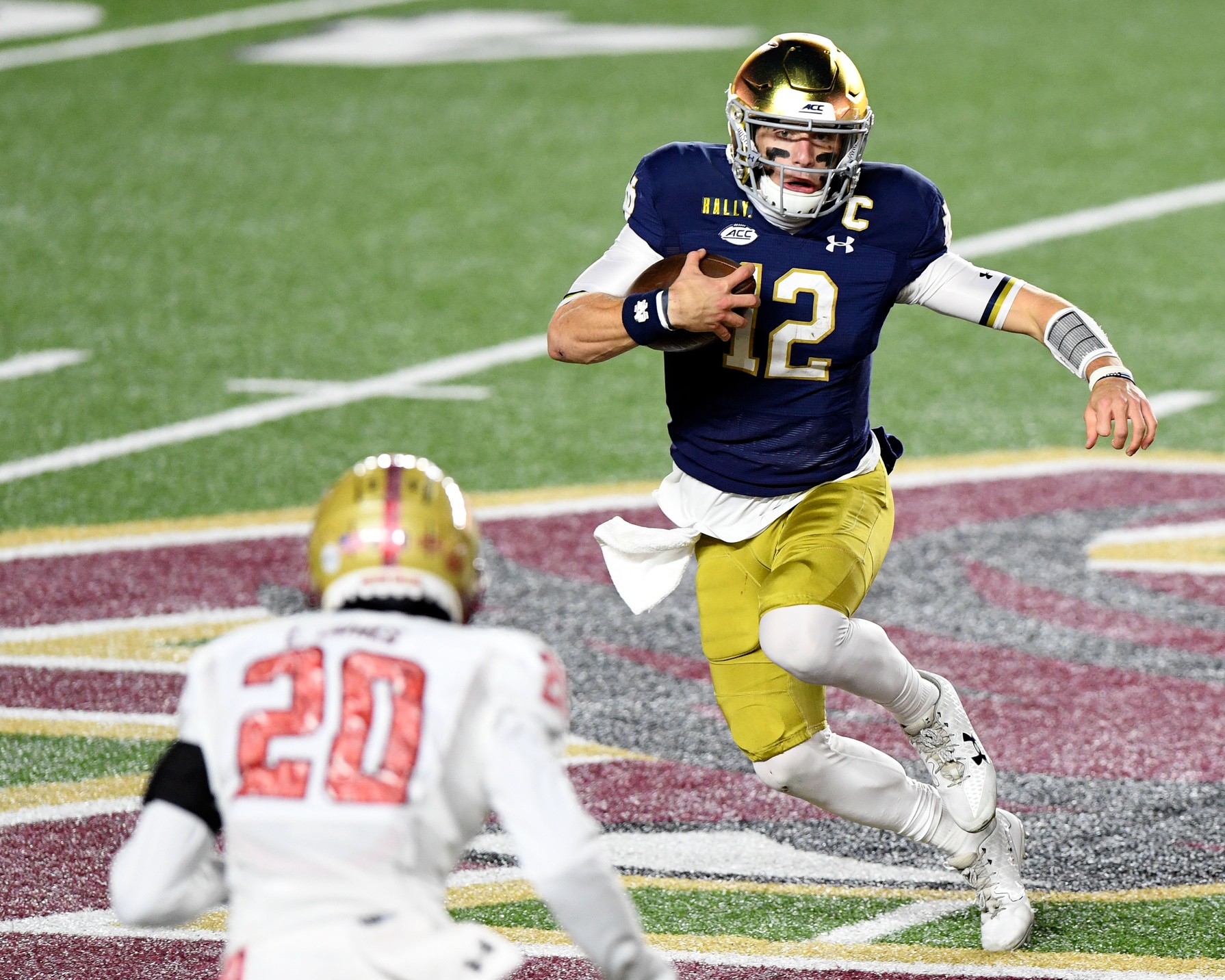 Notre Dame Offense Scorches BC As Irish Win Holy War 45-31 - Sports ...