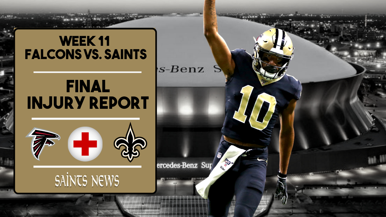 Week 11 Injury Report