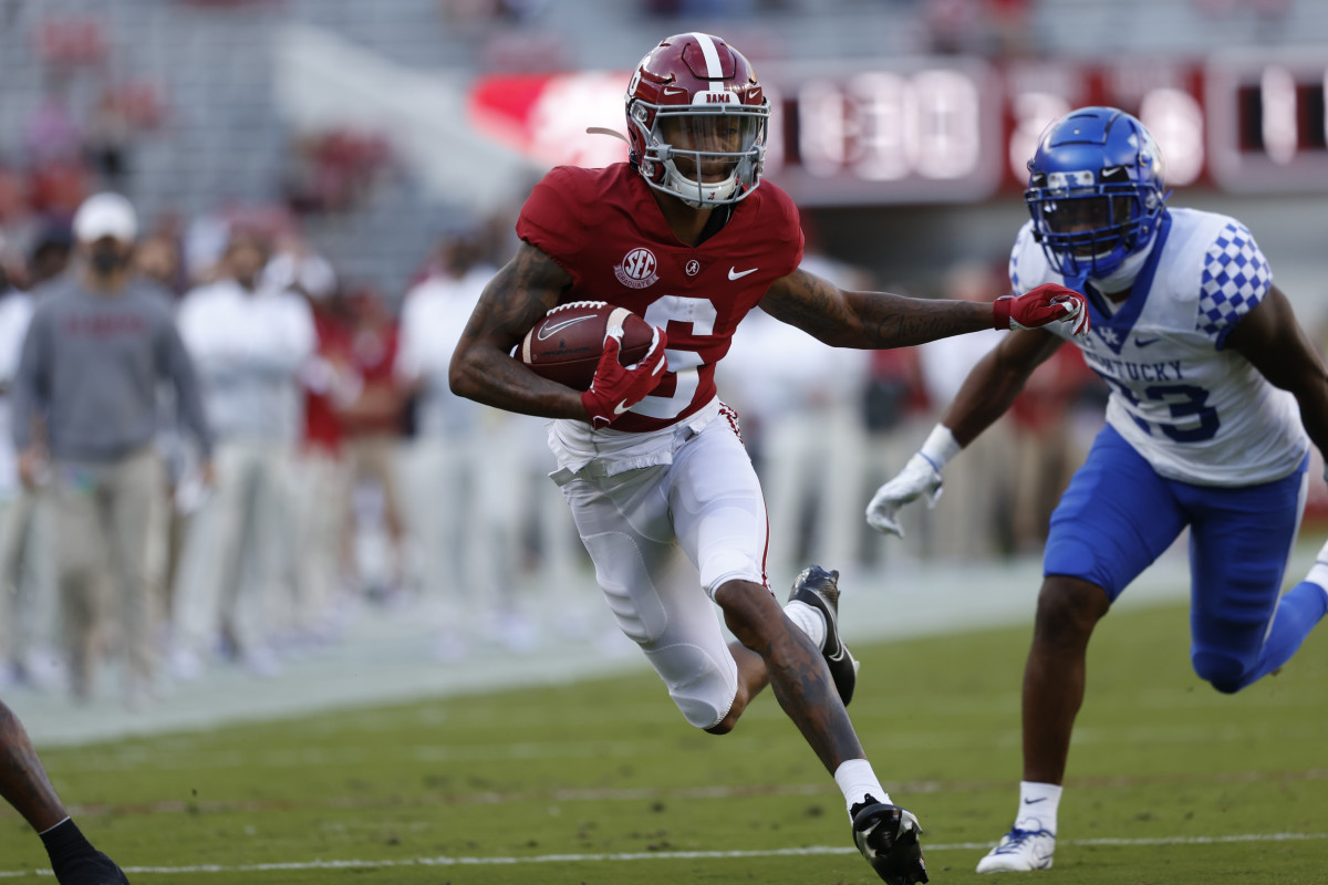 DeVonta Smith is best of Alabama football's wide receiver legacy - Sports  Illustrated