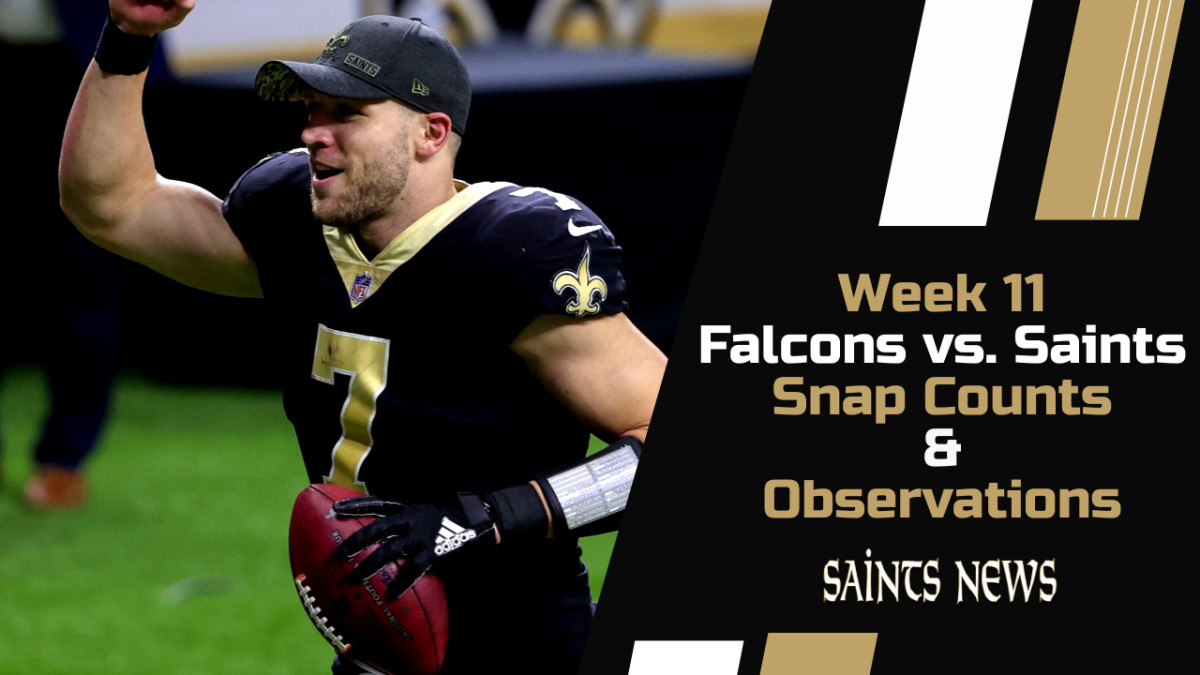 Week 1 New Orleans Saints Snap Counts and Observations - Sports Illustrated  New Orleans Saints News, Analysis and More