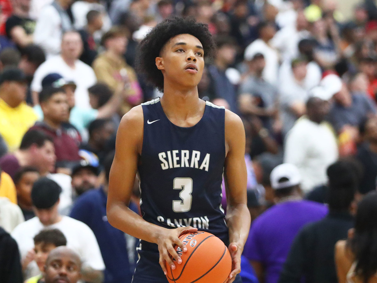 Kentucky guard Brandon Boston in high school at Sierra Canyon