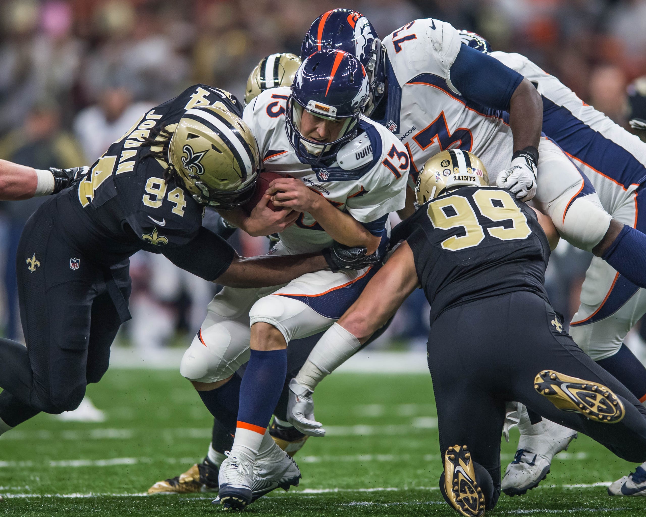 Saints Pass Defense vs. Broncos Pass Offense