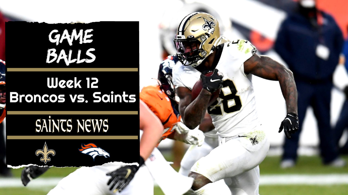 Game Balls From the Saints Opportunistic 31-3 Win Over the Broncos