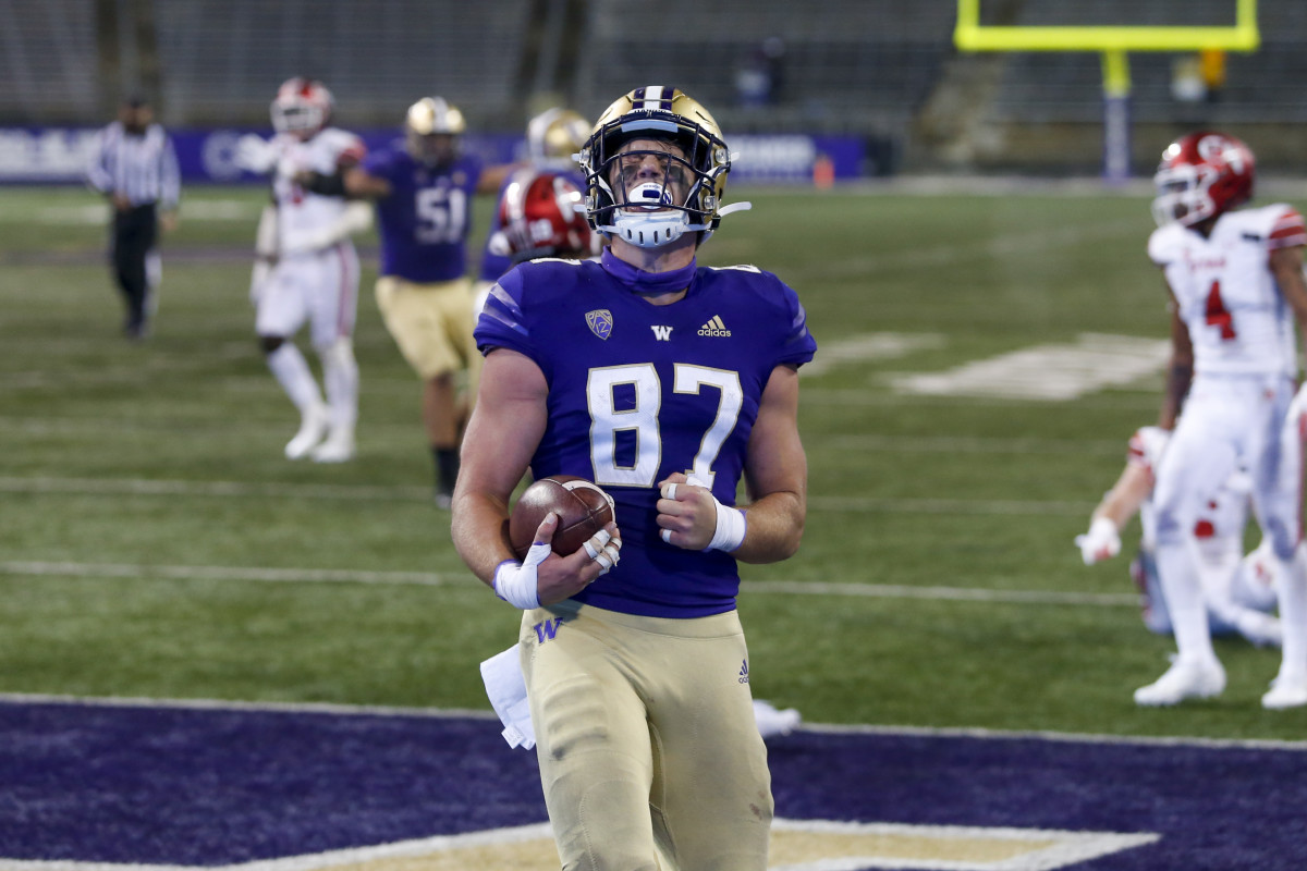 Cade Otton caught the game-winner against Utah in 2020.